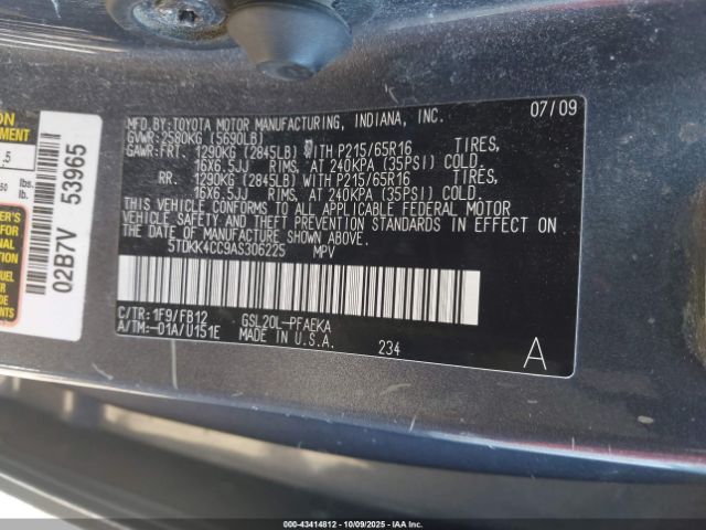 Toyota Sienna Ce Image 10