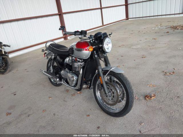  Salvage Triumph Motorcycle Bonneville