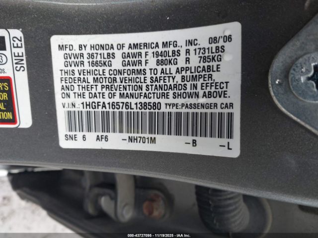 Honda Civic Lx Image 9