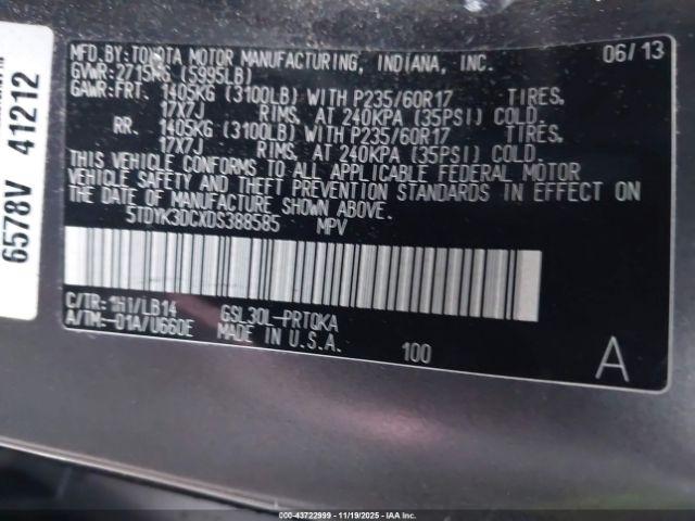 Toyota Sienna Xle V6 8 Passenger Image 11