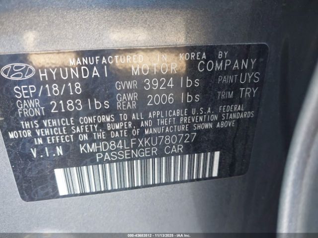 Hyundai ELANTRA Sel Image 9