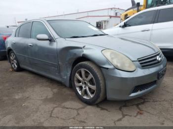 Salvage INFINITI G35