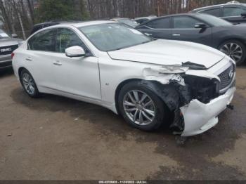  Salvage INFINITI Q50