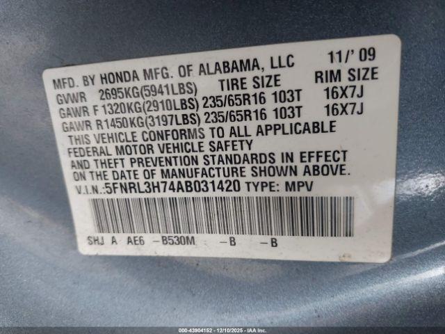 Honda Odyssey Ex-l Image 7