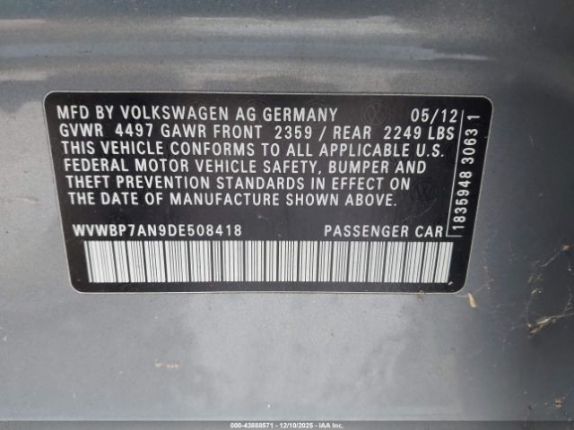 Volkswagen CC 2.0t Sport Image 4