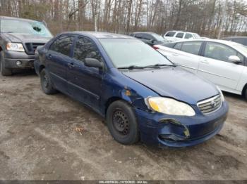  Salvage Toyota Corolla