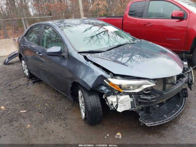  Salvage Toyota Corolla