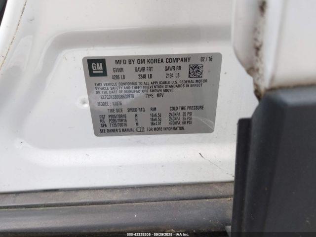 Chevrolet Trax 1ls Image 8