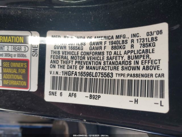 Honda Civic Lx Image 11