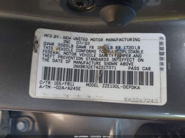 Toyota Corolla Ce Image 4