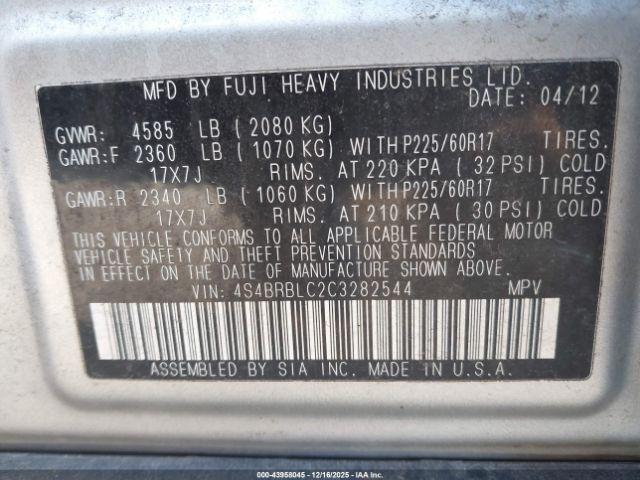 Subaru Outback 2.5i Limited Image 10