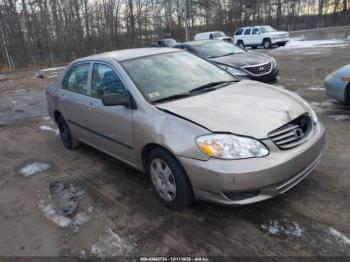  Salvage Toyota Corolla