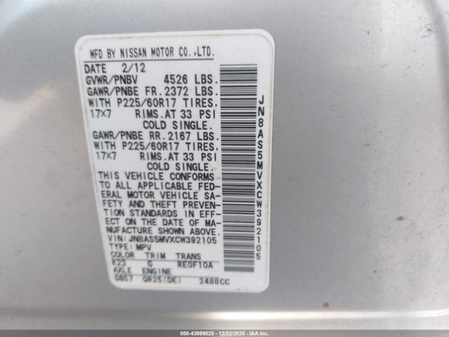 Nissan Rogue Sv Image 8