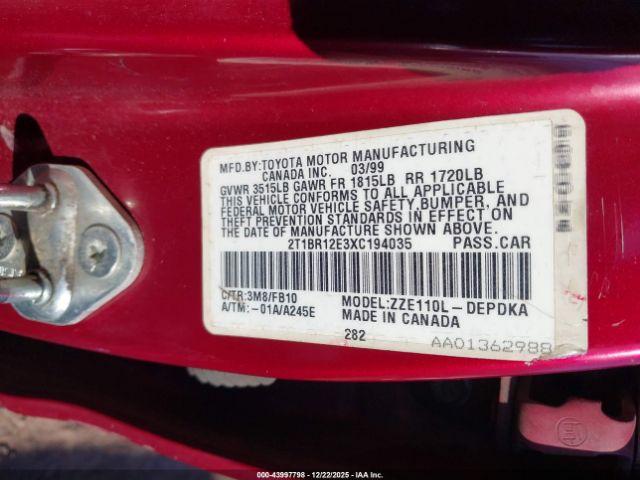 Toyota Corolla Ce Image 9