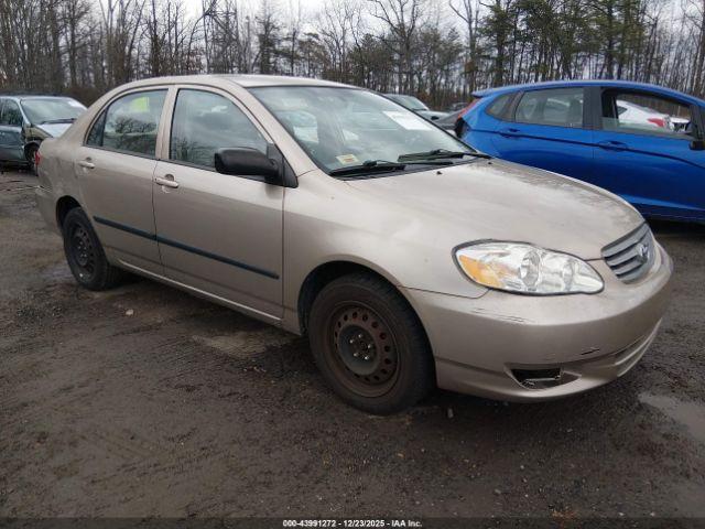  Salvage Toyota Corolla