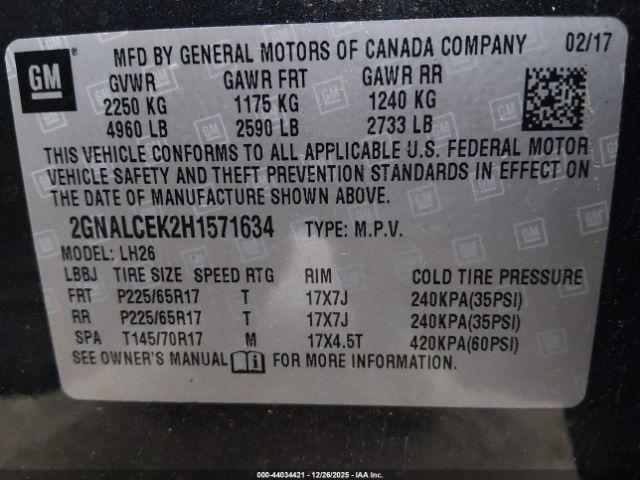 Chevrolet Equinox Lt Image 8