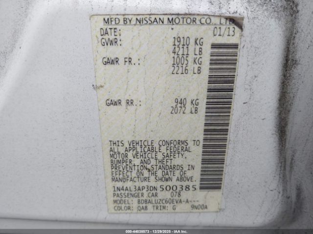 Nissan Altima 2.5 Sv Image 6