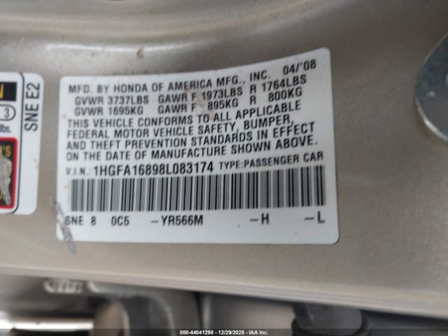 Honda Civic Ex Image 6