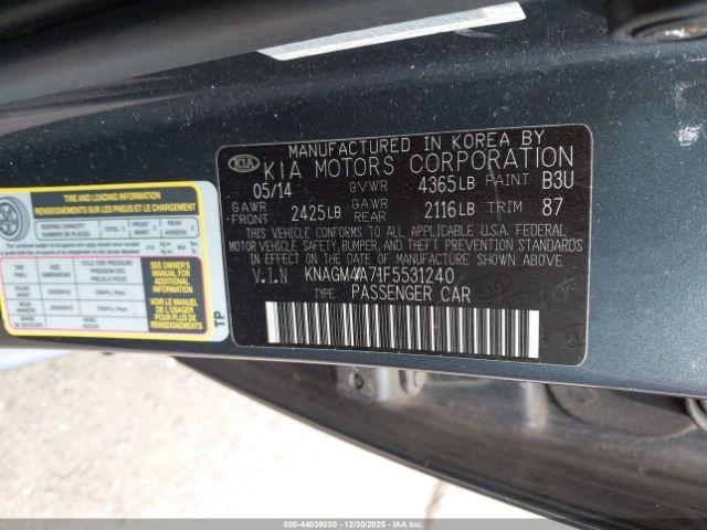 Kia Optima Lx Image 9