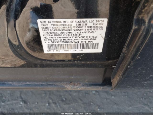 Honda Pilot Se Image 9