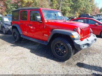  Salvage Jeep Wrangler