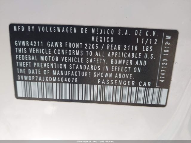 Volkswagen Jetta 2.5l Se Image 9