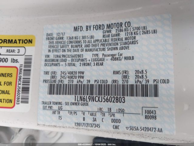 Lincoln Continental Reserve Image 2