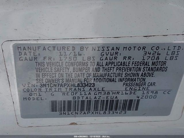 Nissan Versa 1.6 S+ Image 5