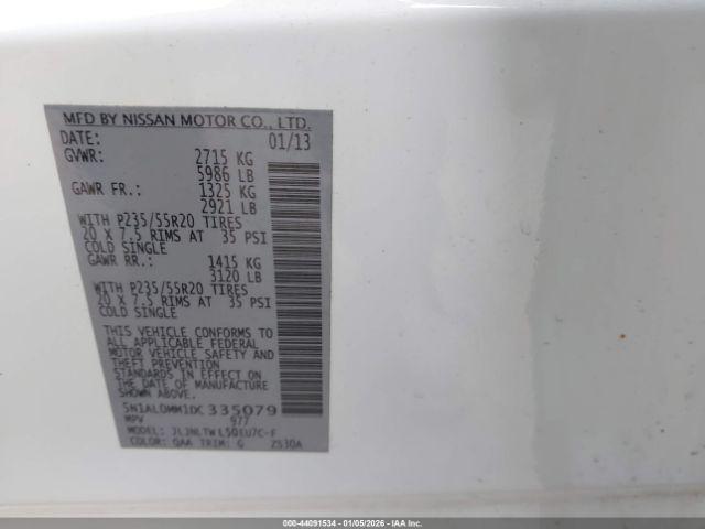 INFINITI JX35 Image 11