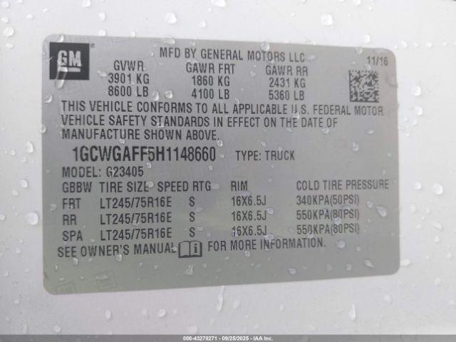 Chevrolet Express Work Van Image 2