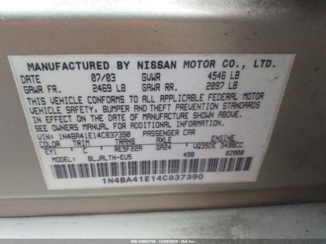 Nissan Maxima 3.5 Se Image 15