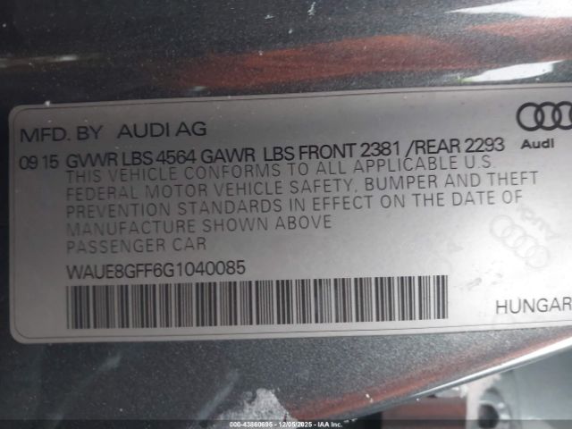 Audi A3 2.0t Premium Image 12