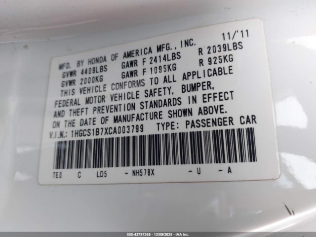 Honda Accord 2.4 Ex Image 9