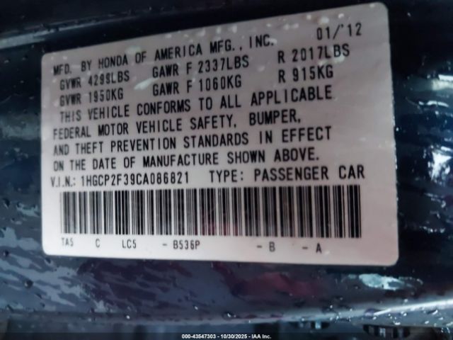 Honda Accord 2.4 Lx Image 11