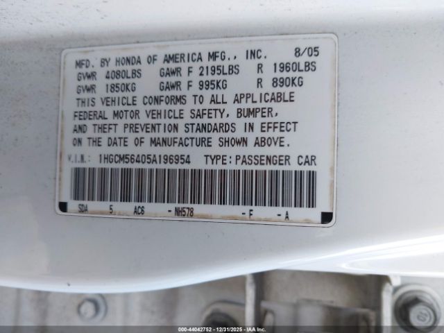 Honda Accord 2.4 Lx Image 17