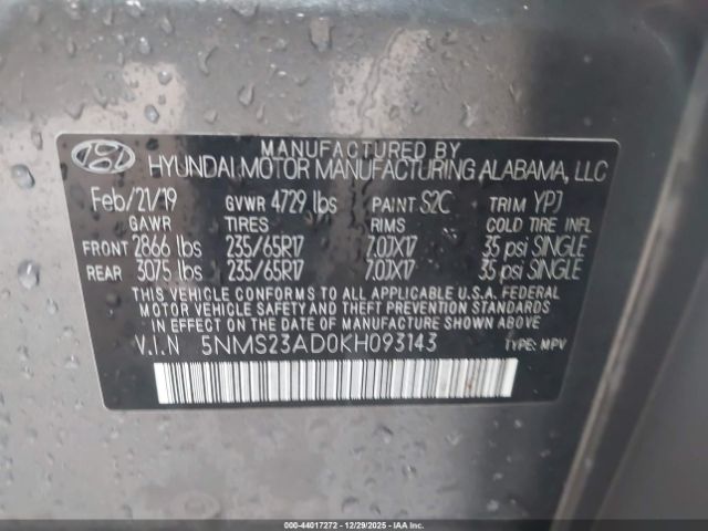 Hyundai SANTA FE Se Image 14