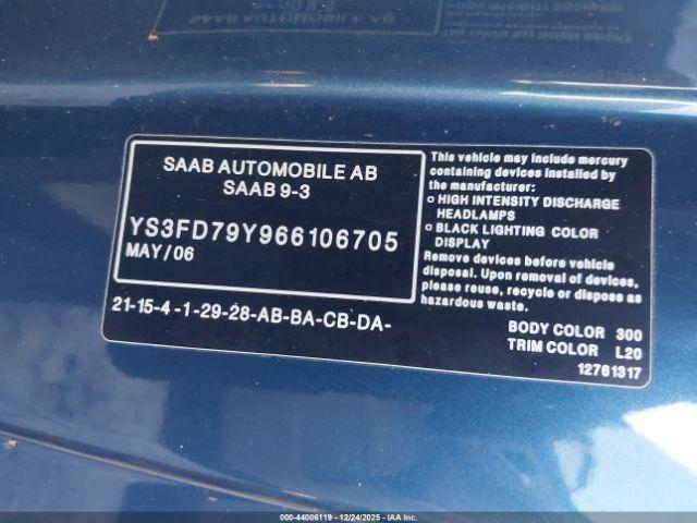 Saab 9-3 2.0t Image 6
