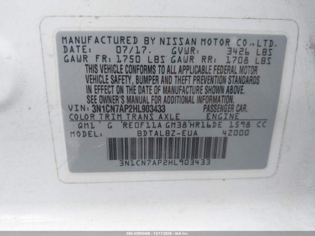 Nissan Versa 1.6 Sv Image 10