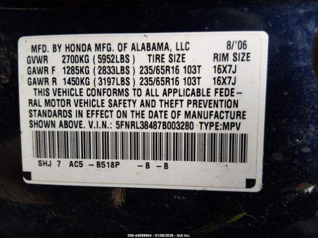 Honda Odyssey Ex Image 11