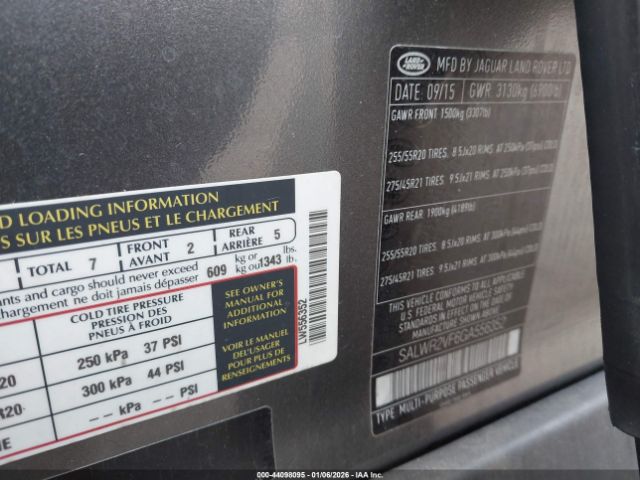 Land Rover Range Rover Sport 3.0l V6 Supercharged Hse Image 9