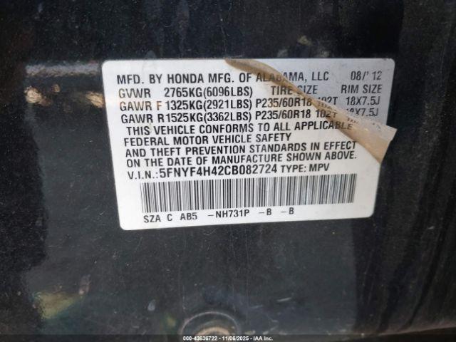 Honda Pilot Ex Image 8