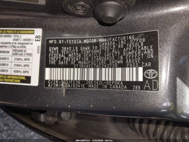 Toyota Corolla Le Image 11