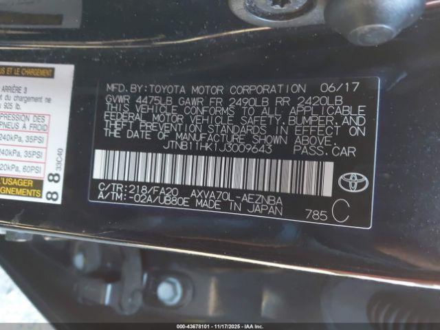 Toyota Camry Le Image 10