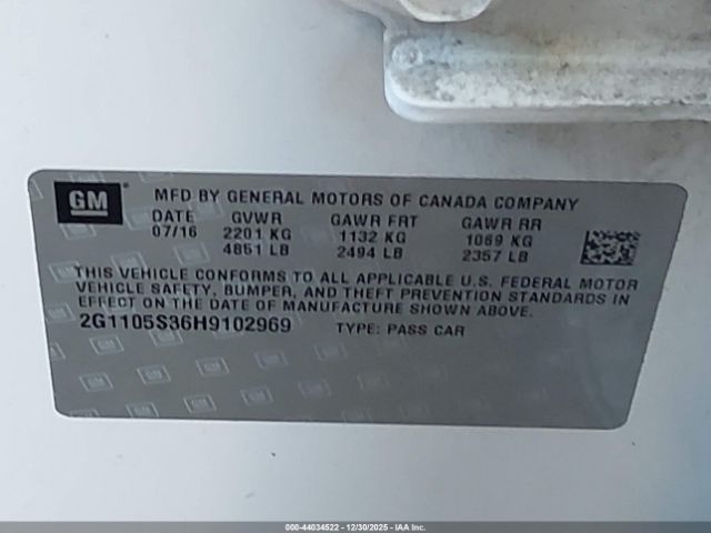 Chevrolet Impala 1lt Image 4