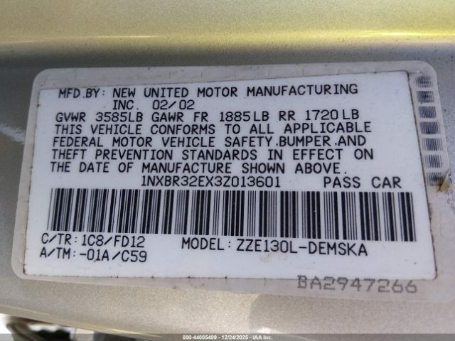 Toyota Corolla S Image 11