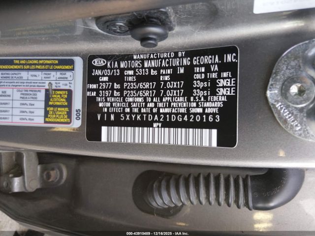 Kia Sorento Lx V6 Image 12