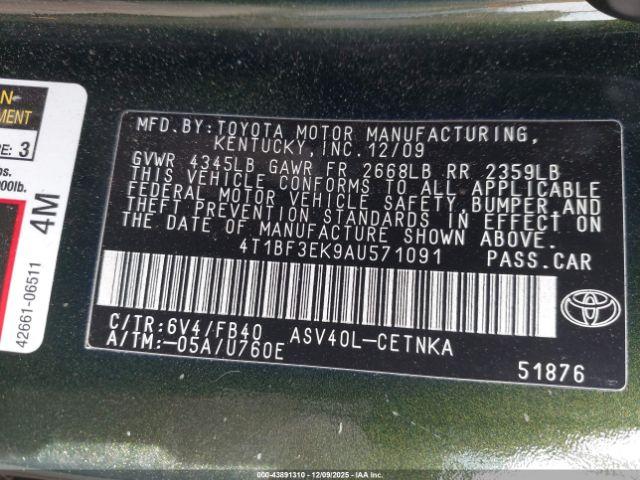 Toyota Camry Le Image 10