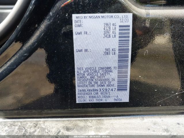 Nissan Altima S Fwd Image 6