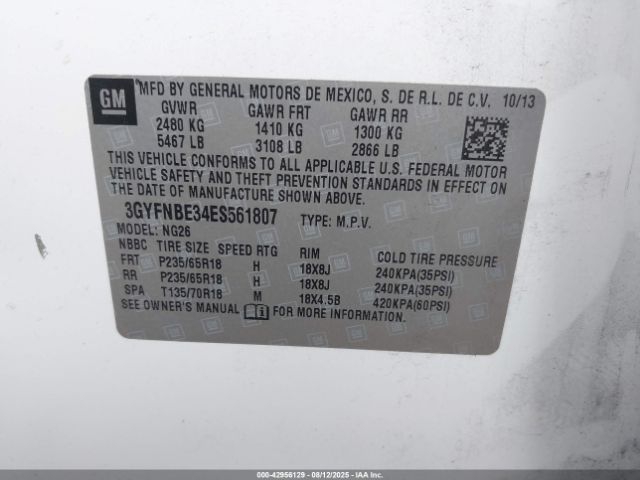 Cadillac SRX Luxury Collection Image 12