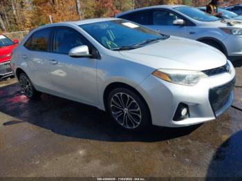  Salvage Toyota Corolla